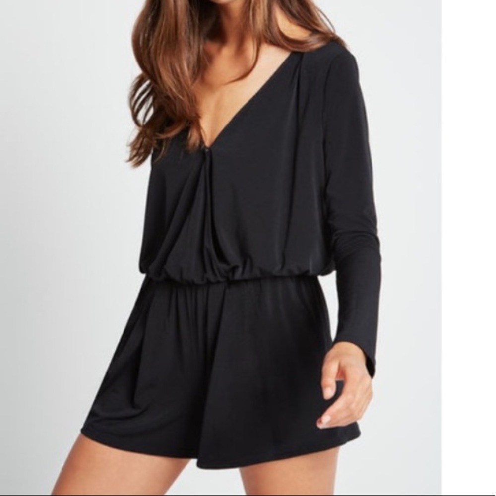 BCBGeneration Black Romper